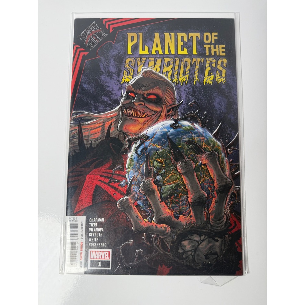 Marvel King in Black Planet of the Symbiotes 1 Tony‎ Moore Cover Knull 2021